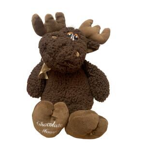 RARE Edition DanDee Collectors Choice Chocolate Moose Plush 12” No Embroidery